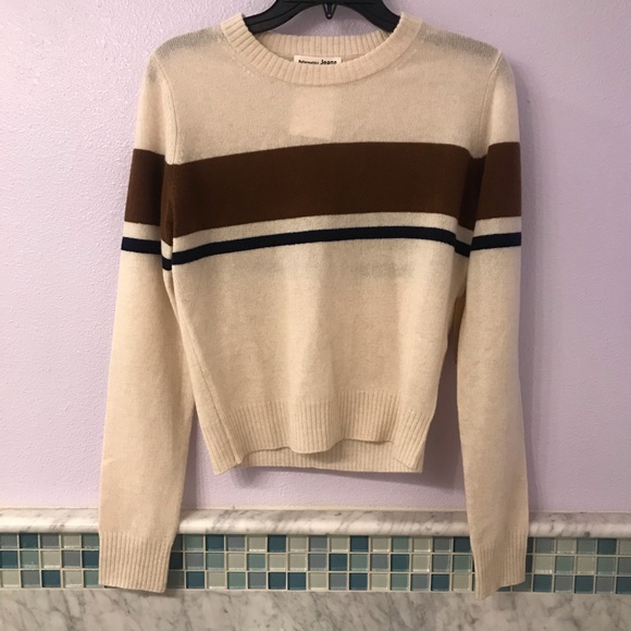 NWT Reformation Jeans Cashmere Crewneck Sweater - Picture 5 of 8